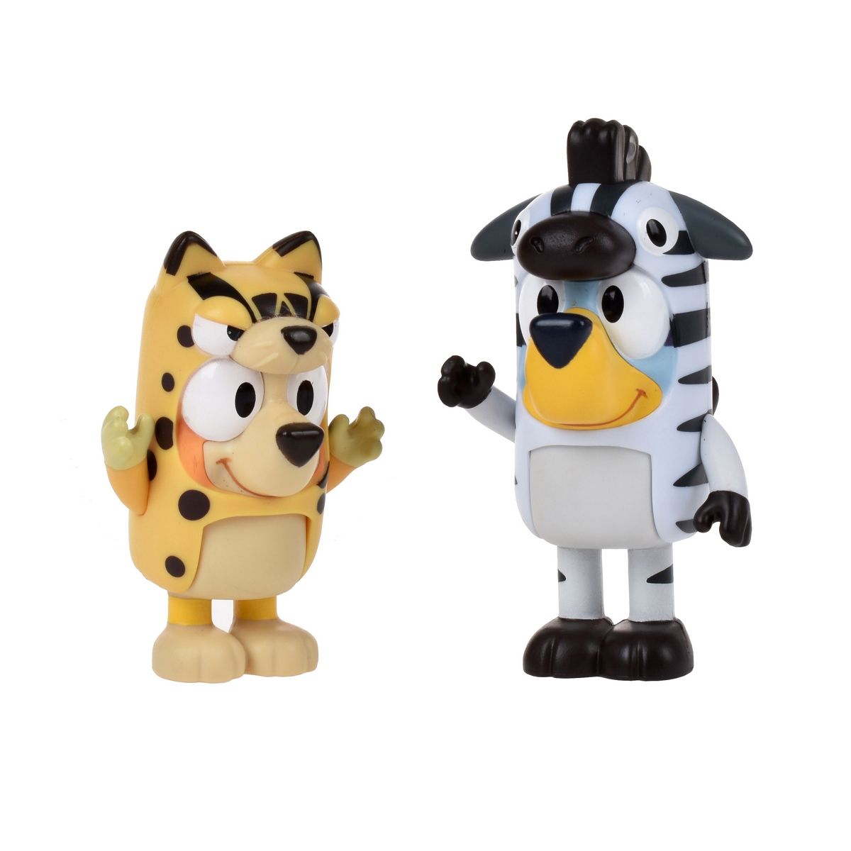 BLUEY - Figuras de acción Bluey pack 2 disfraces de animales