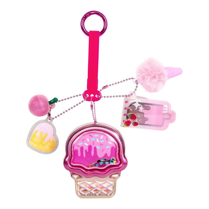 ANSALDO - Llavero metálico Real Littles colección helado con sorpresas