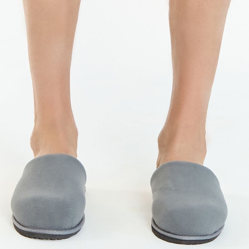 BARBIZON - Pantufla de Hombre Zapatilla Teo Gris