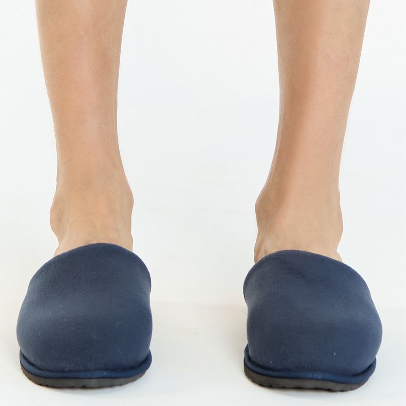 BARBIZON - Pantufla de Hombre Zapatilla Teo Azul