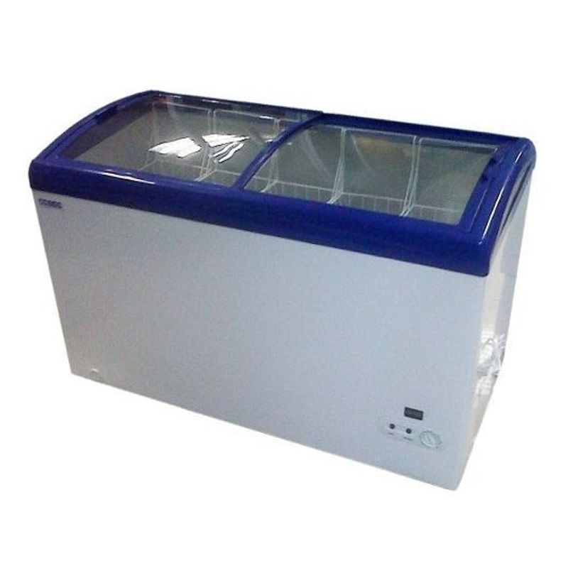 TODODESCUENTO - Conservadora Scd-250 Lts Vidrio Curvo, BOZZO