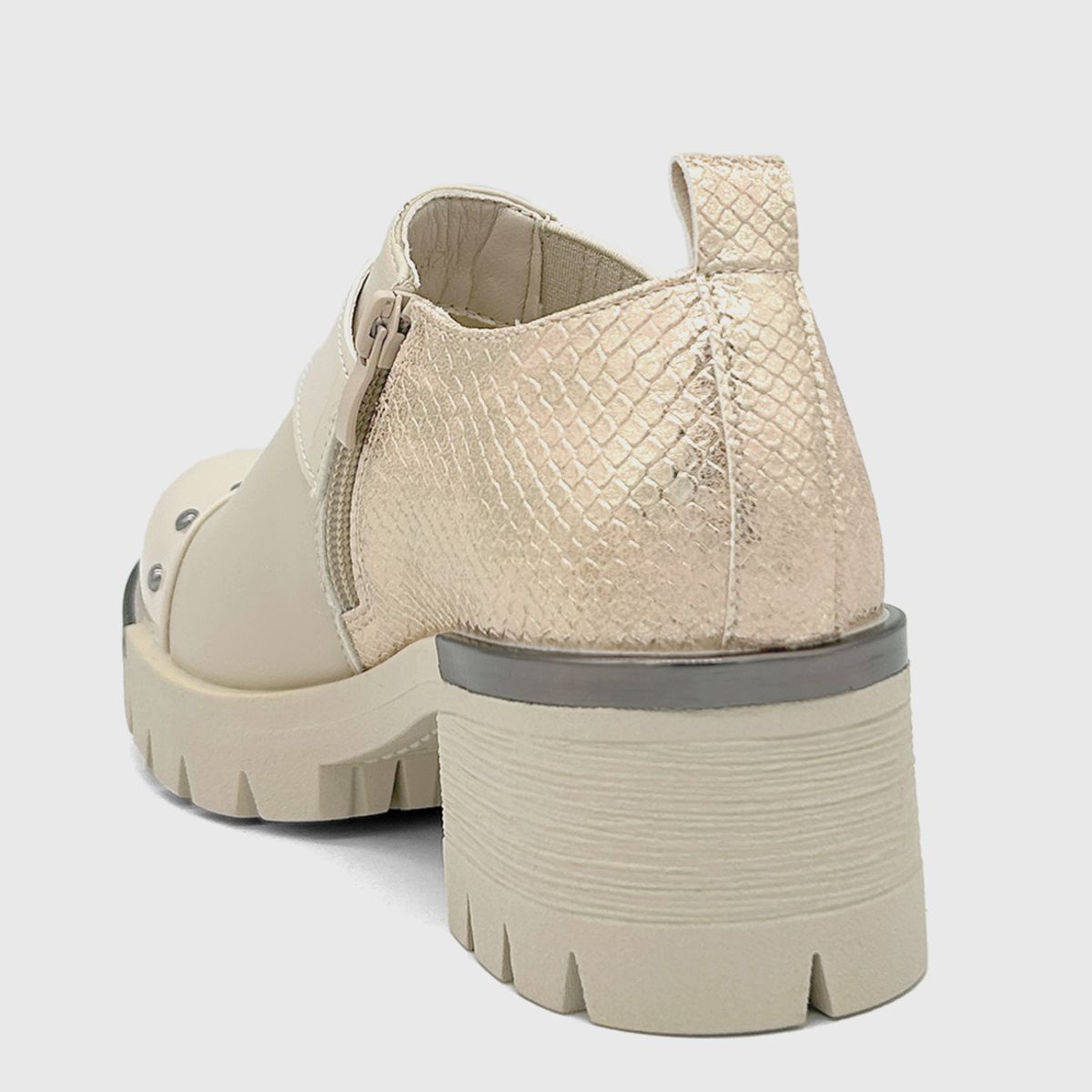 DINASTELLA - Botín de caña baja, elástico y con correa con hebilla en