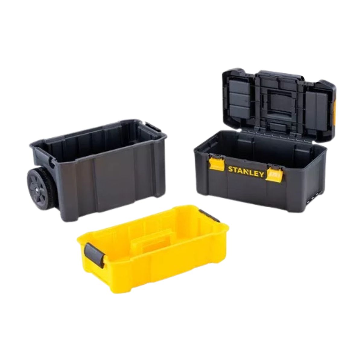 STANLEY - Caja De Herramientas De Plástico Con Ruedas S