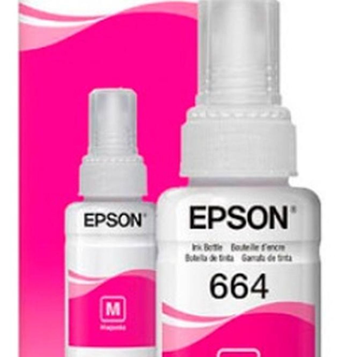 EPSON - Botella de Tinta Epson 664 Magenta Original