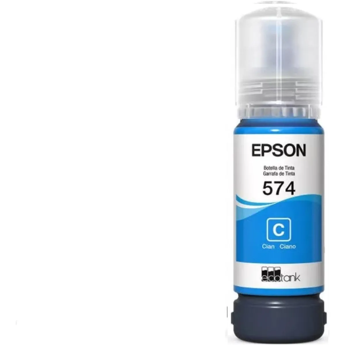EPSON - Botella de Tinta Epson 574 Cyan Original