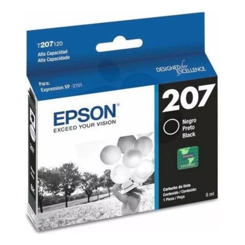 EPSON - Cartucho Epson 207 Original Negro