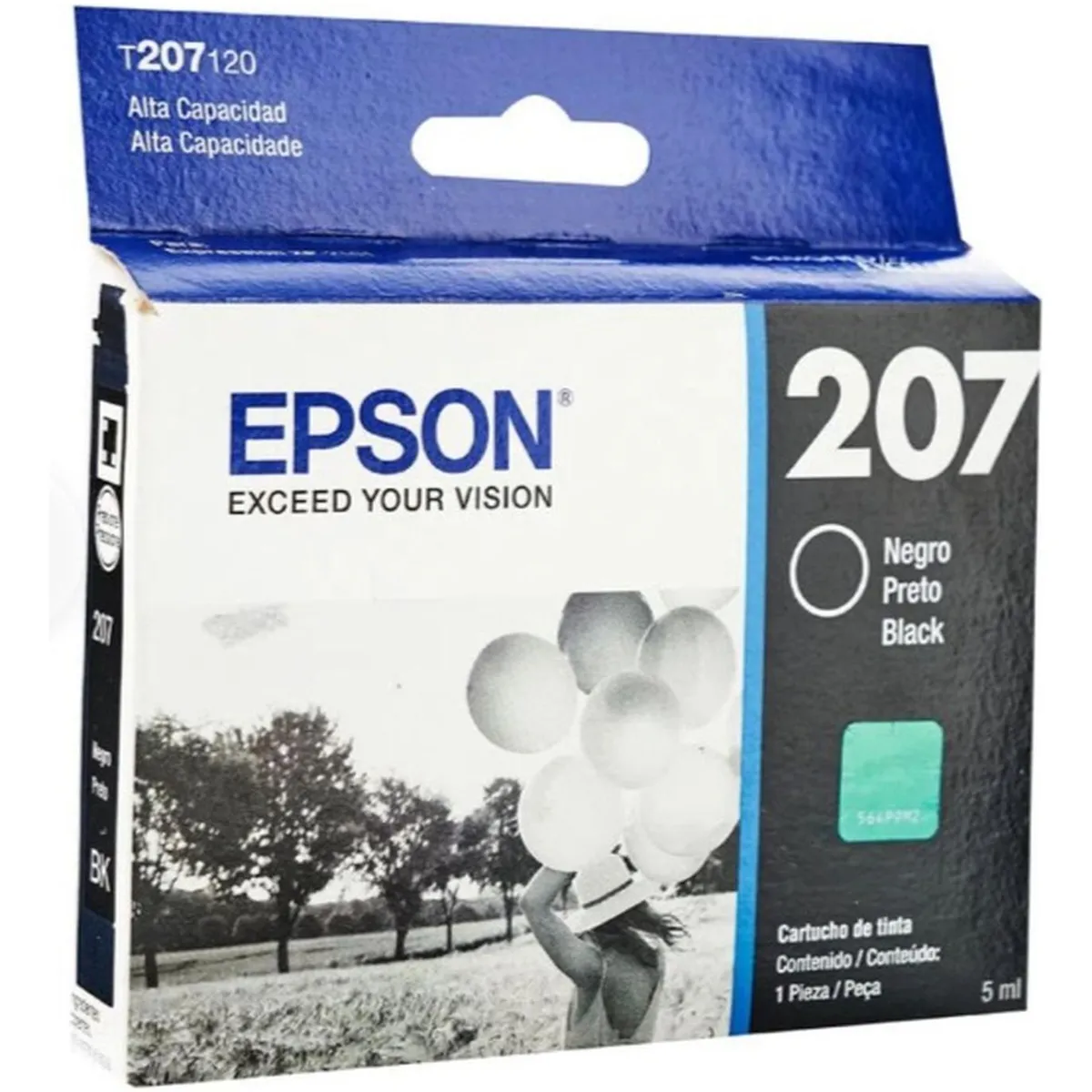 EPSON - Cartucho de Tinta Epson 207 Negro Original