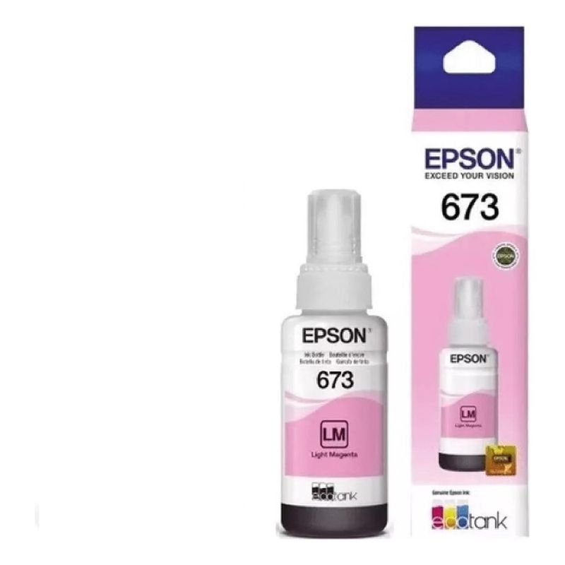 EPSON - Botella de Tinta Epson 673 Magenta Light Original