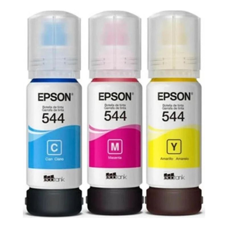 EPSON - Pack 3 Tintas Epson 544 M/c/y Original Amarillo Cian Magenta
