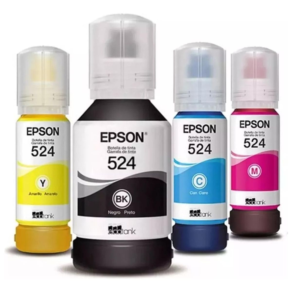 EPSON - Botellas de Tintas Epson 524 Original Pack