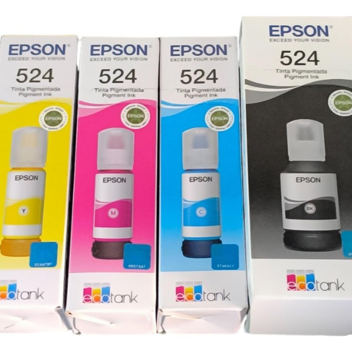 EPSON - Botellas de Tintas Epson 524 Original Pack