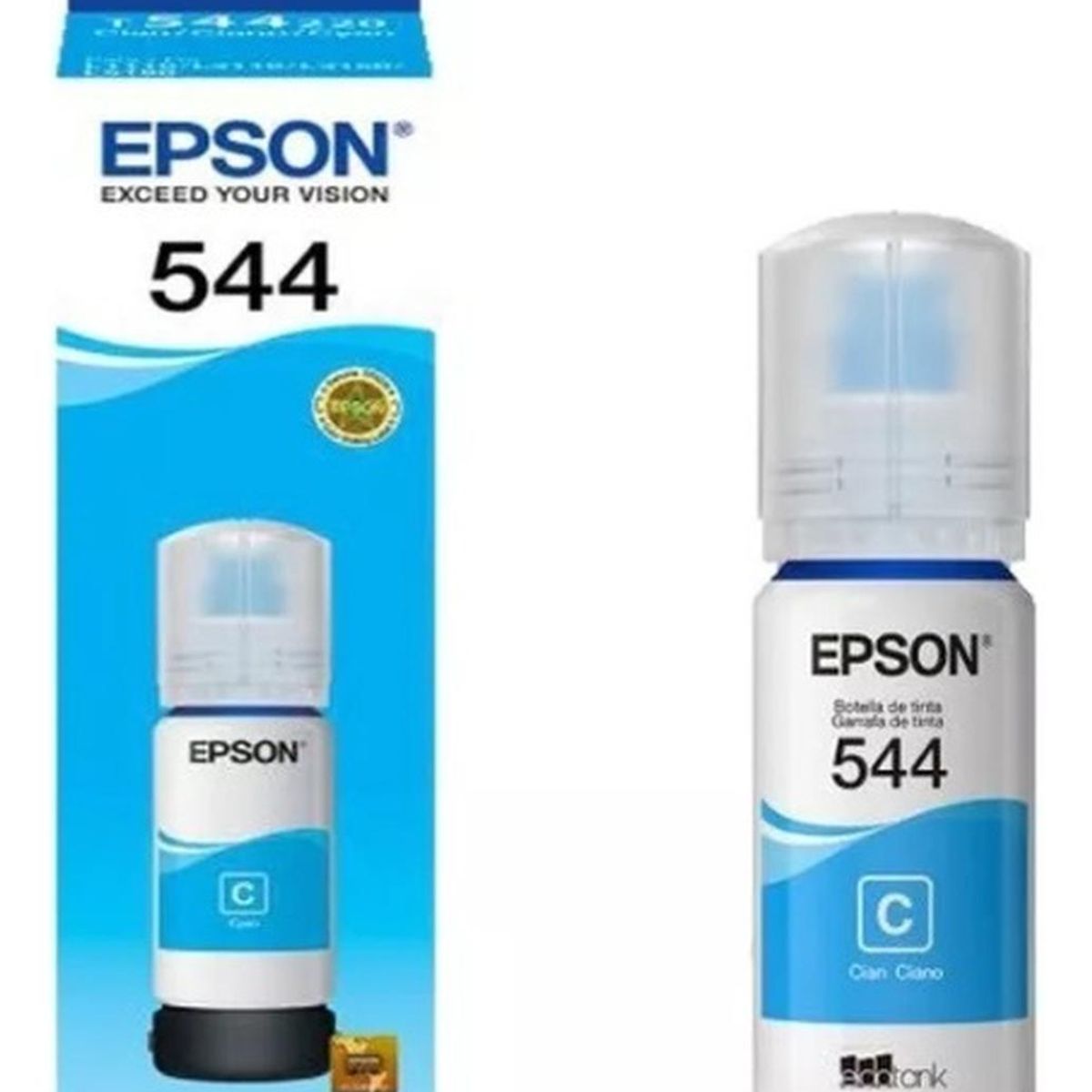 EPSON - Botella de Tinta Epson 544 Cyan Original
