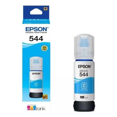 Epson Botella De Tinta 544 Cyan Original