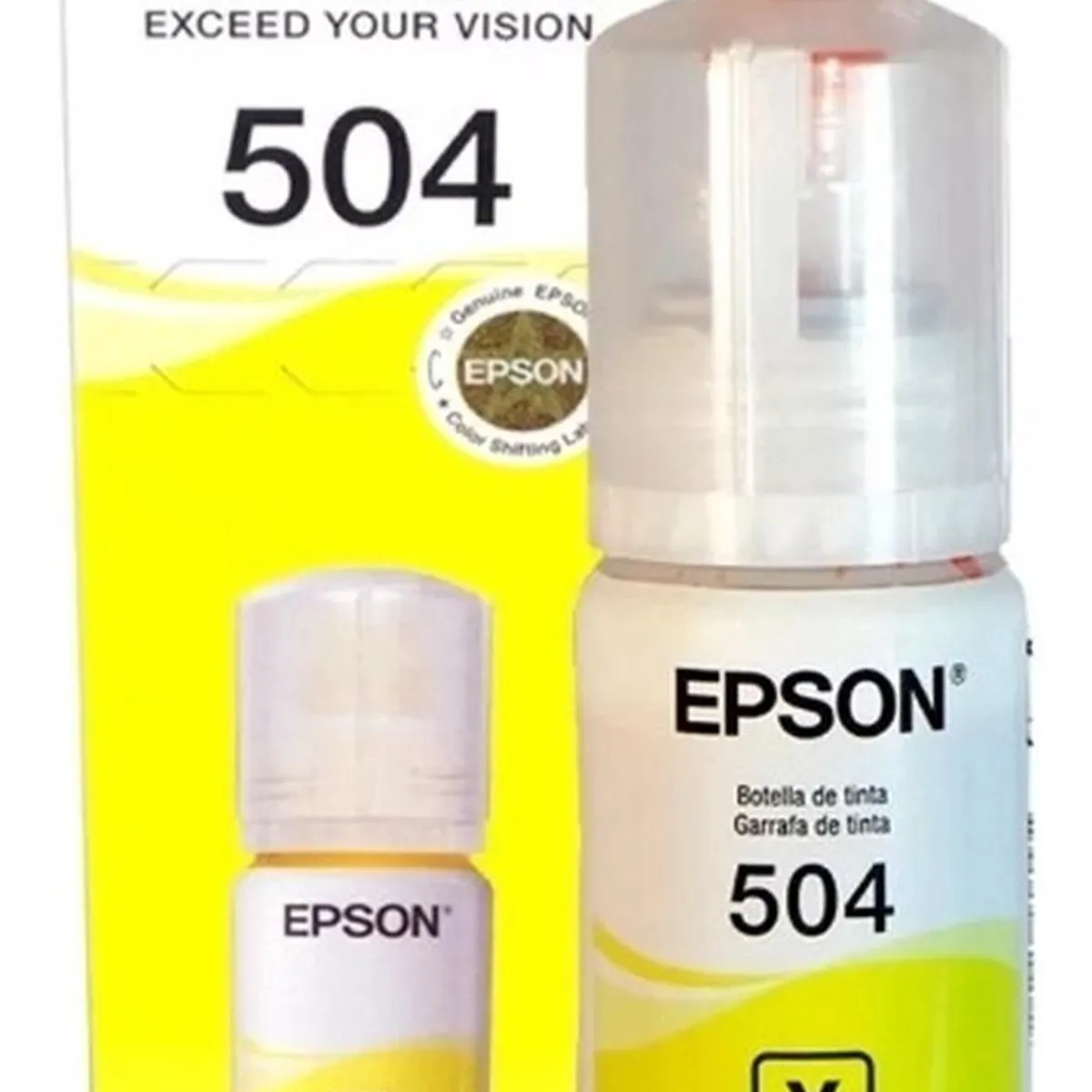 EPSON - Botella de Tinta Epson 504 Yellow Original
