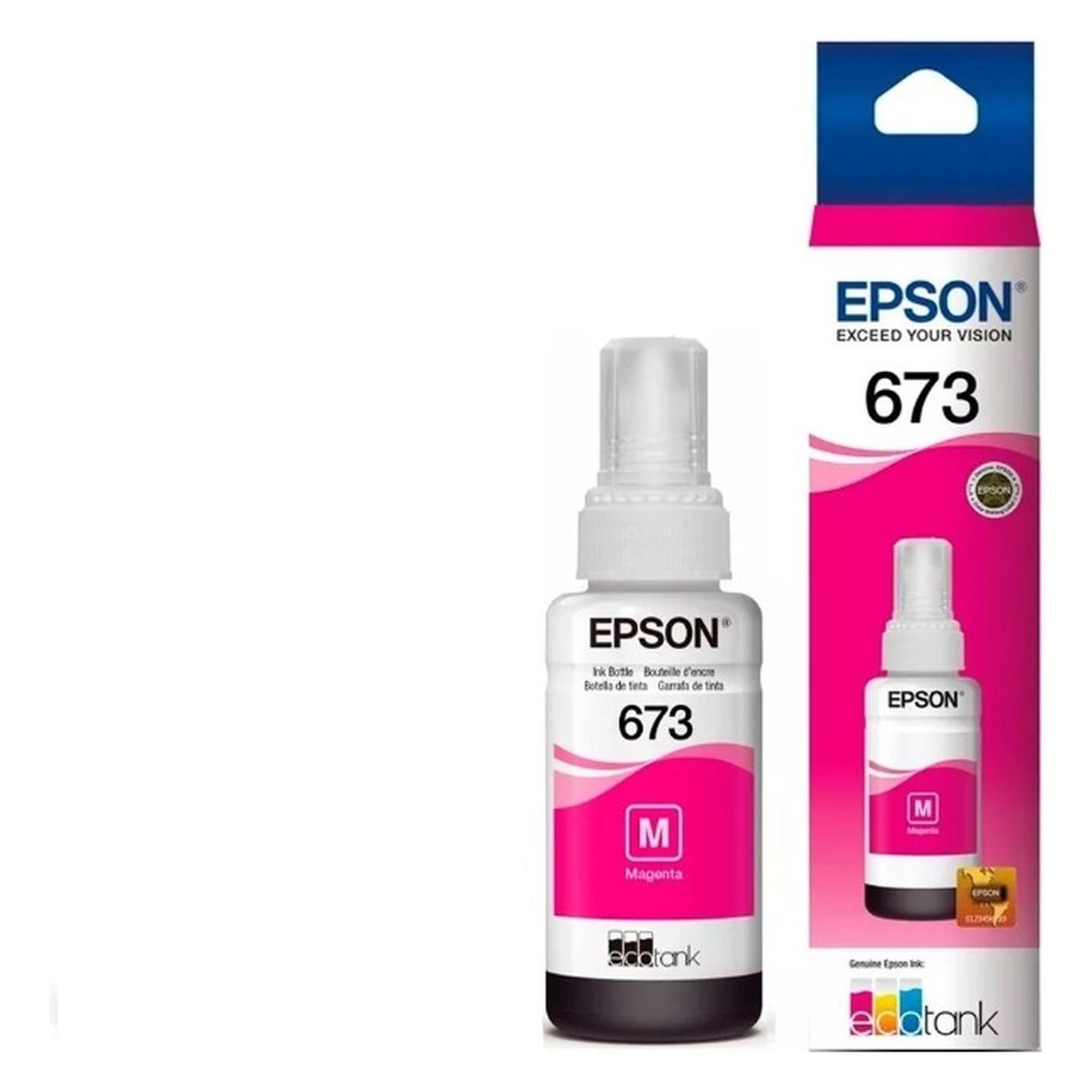 EPSON - Botella de Tinta Epson 673 Magenta Original