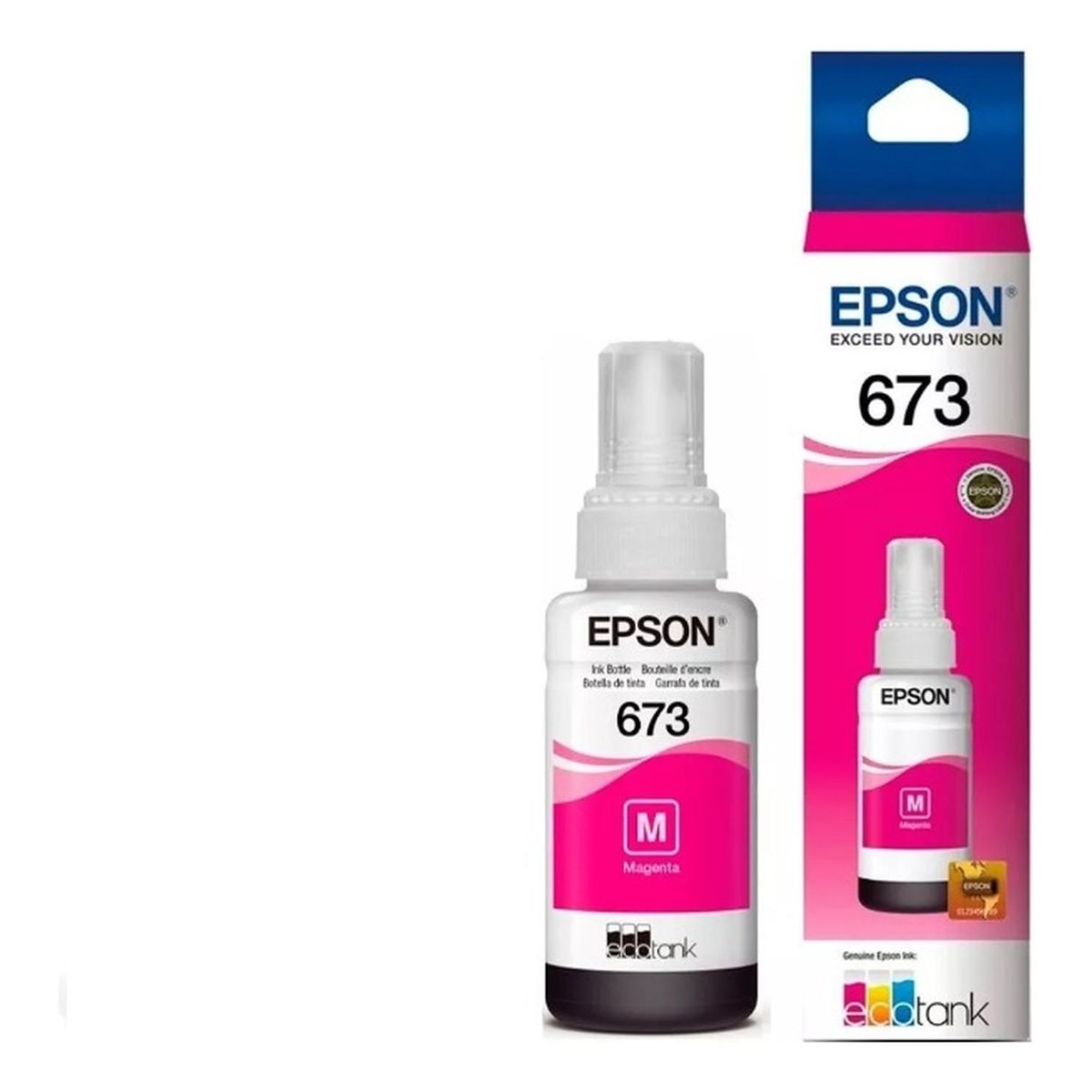 EPSON - Botella de Tinta Epson 673 Magenta Original