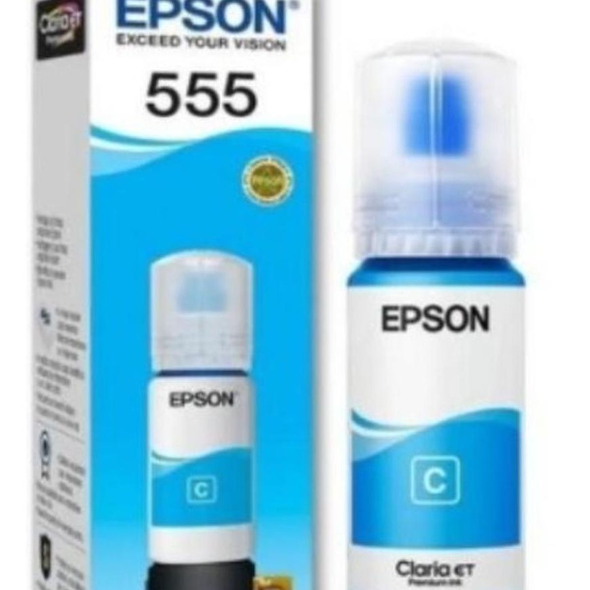 EPSON - Botella de Tinta Epson 555 Cyan Original
