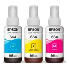 EPSON - Botellas de Tintas 664 M/C/Y Original Pack