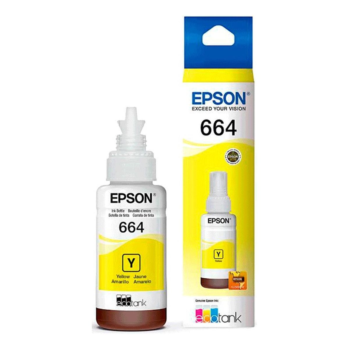 EPSON - Botella de Tinta Epson 664 Yellow Original