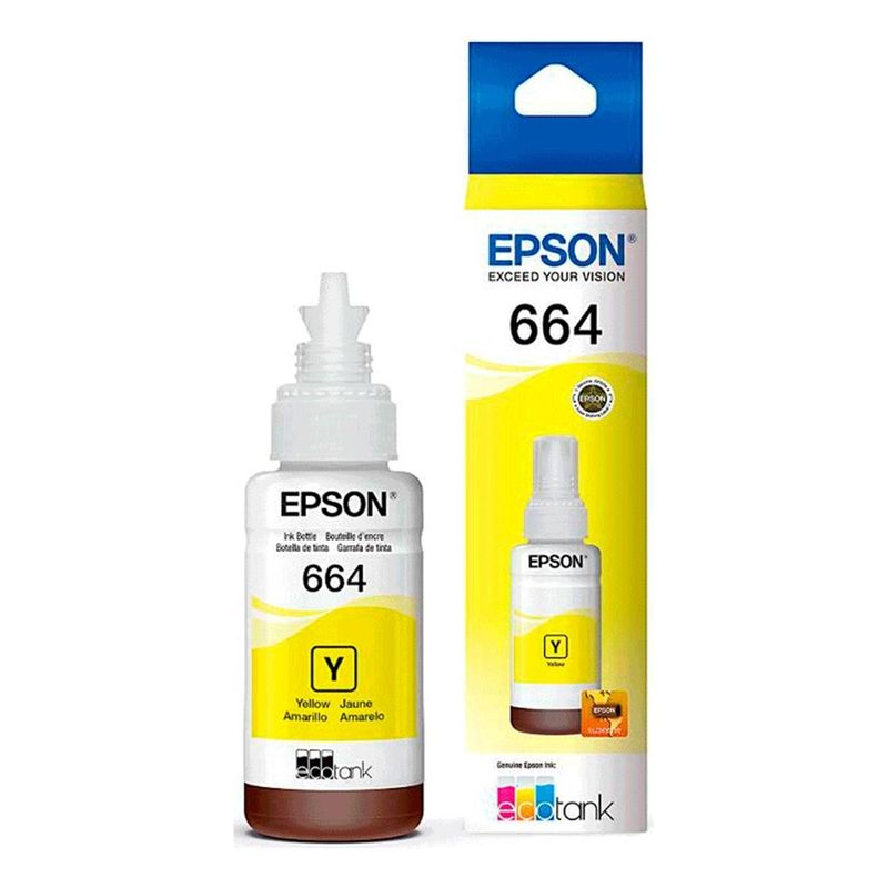EPSON - Botella De Tinta Epson 664 Yellow Original Yellow