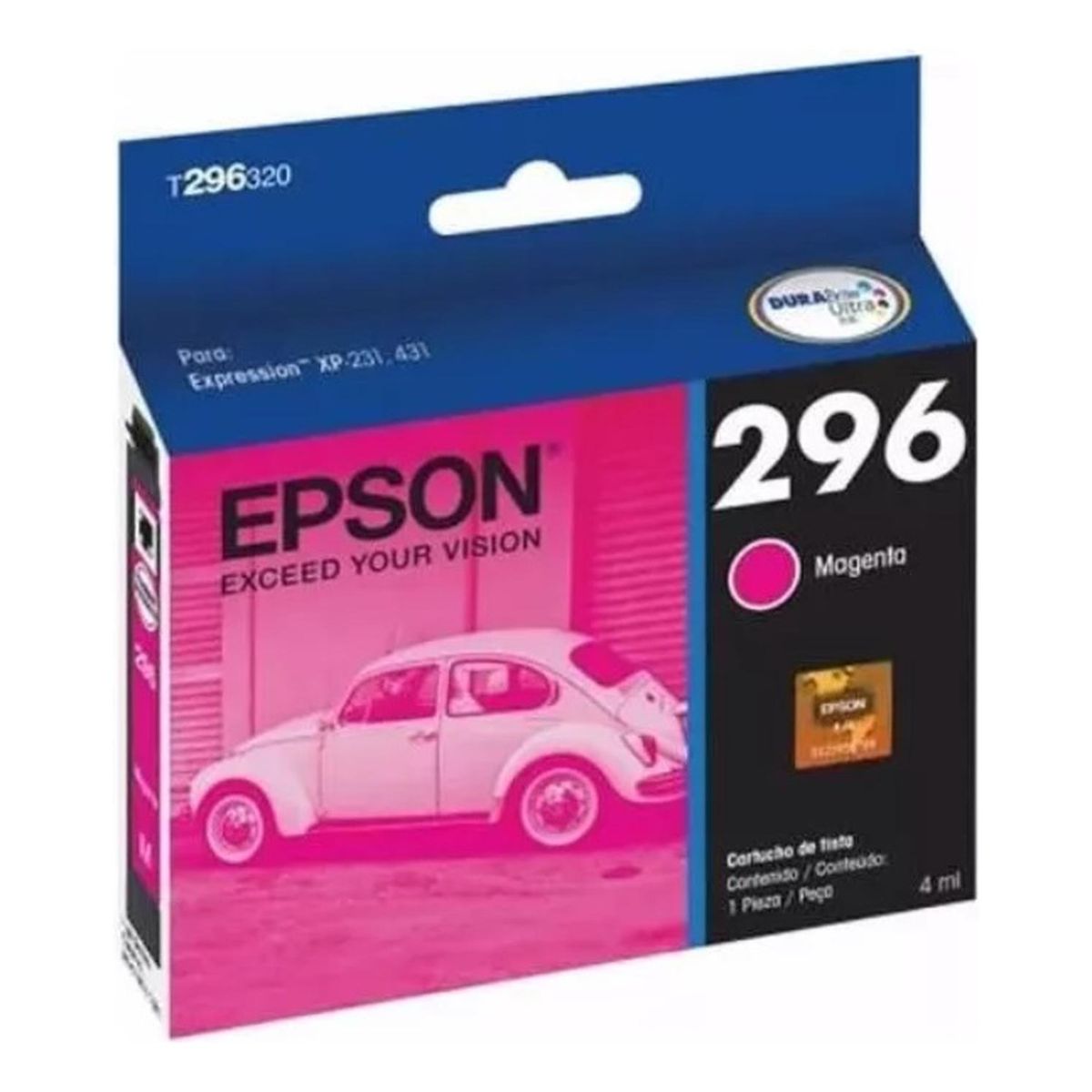 EPSON - Cartucho de Tinta Epson 296 Magenta Original