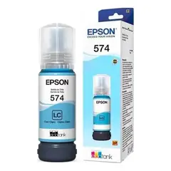 EPSON - Botella de Tinta 574 Cyan Light Original
