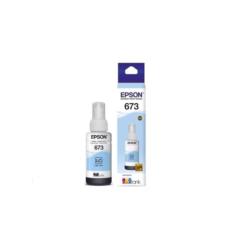 EPSON - Botella Epson 673 Cyan Light Original