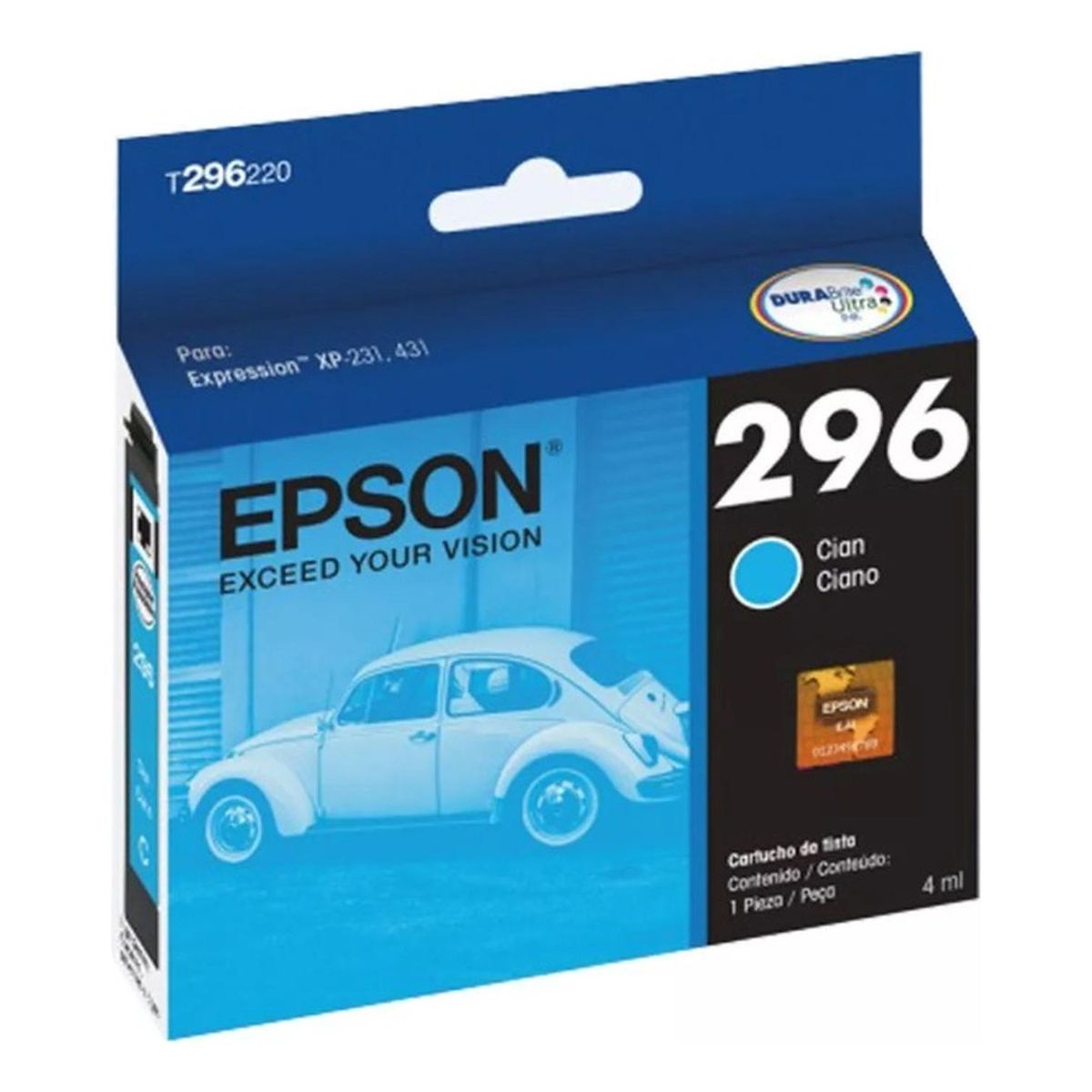 EPSON - Cartucho de Tinta Epson 296 Cyan Original