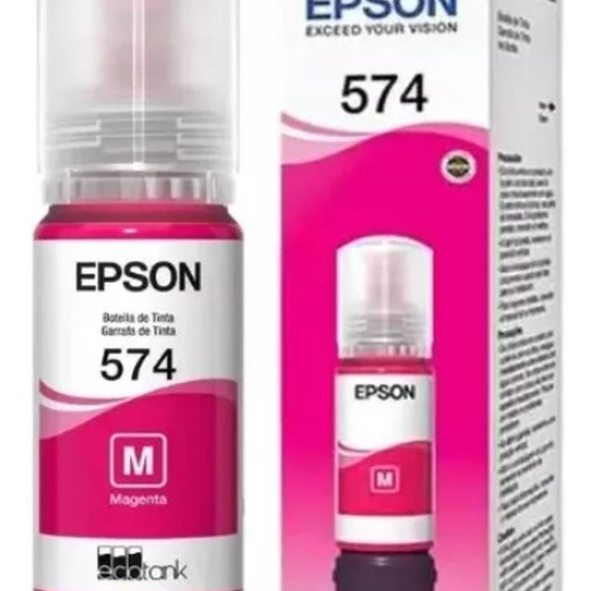 EPSON - Botella de Tinta Epson 574 Magenta Original