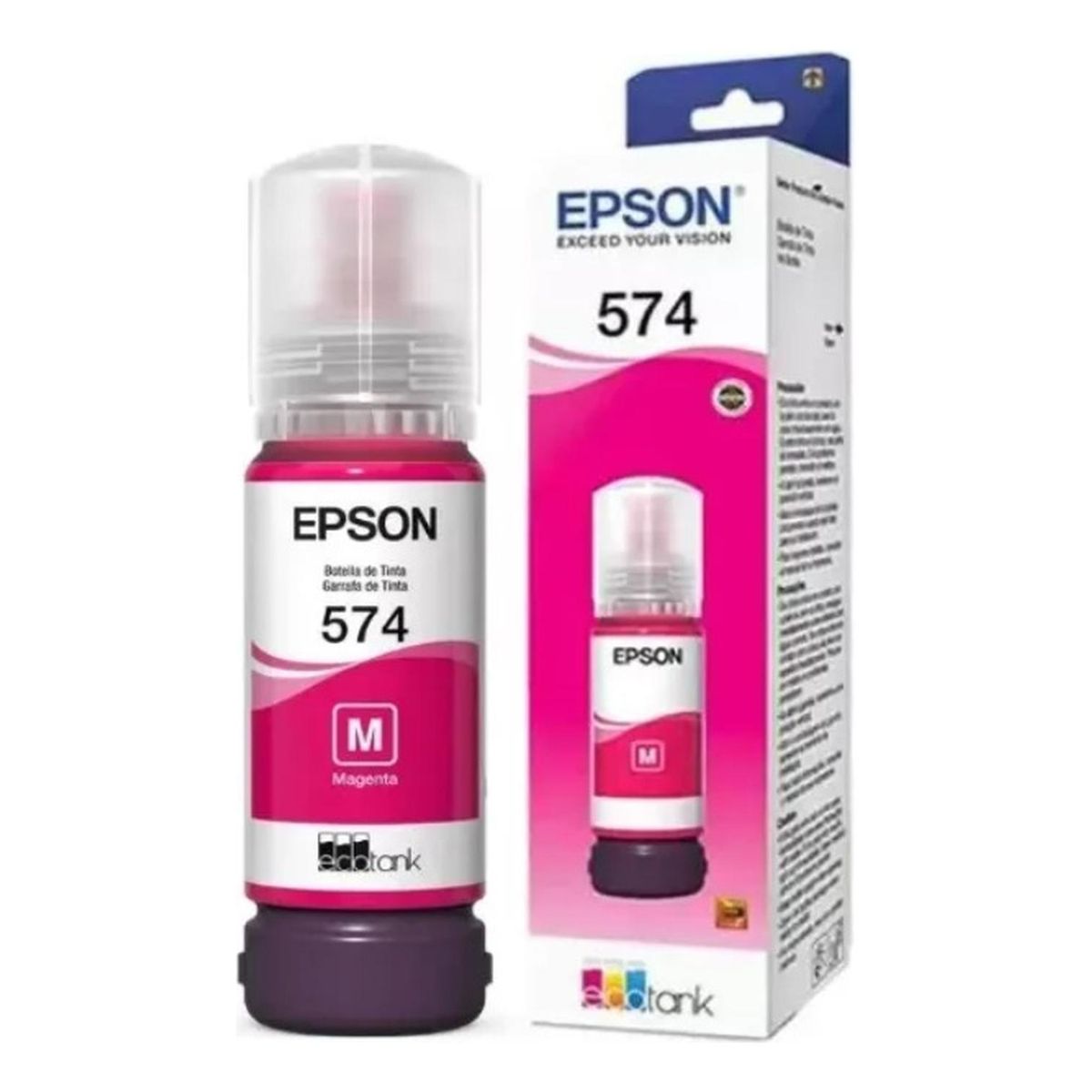 EPSON - Botella de Tinta Epson 574 Magenta Original