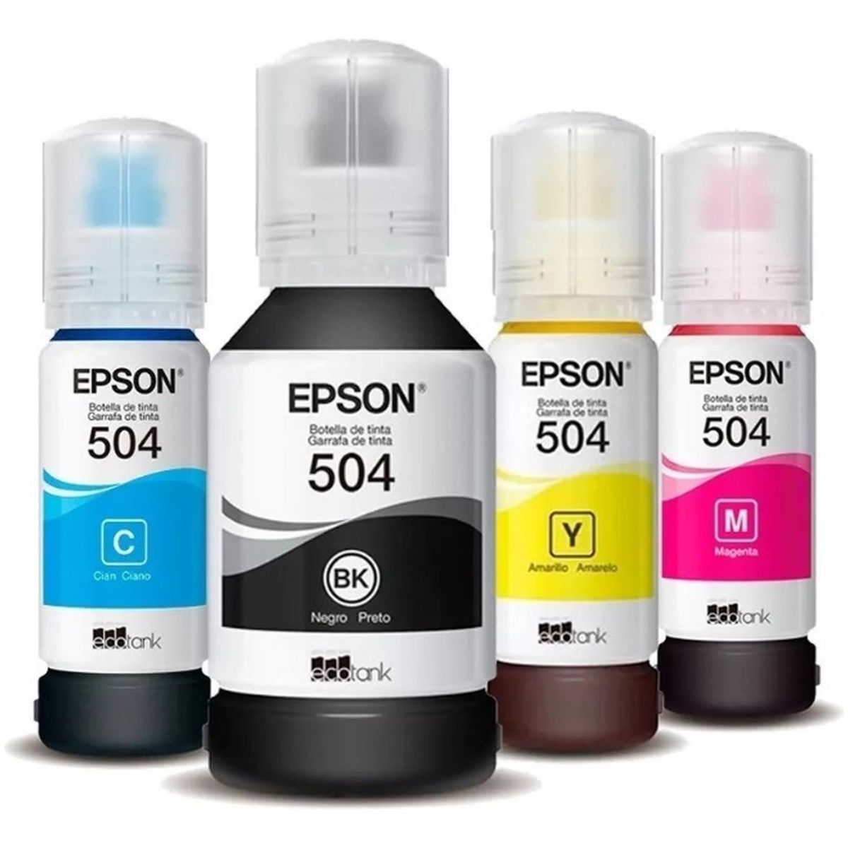 EPSON - Botellas de Tintas Epson 504 Original Pack