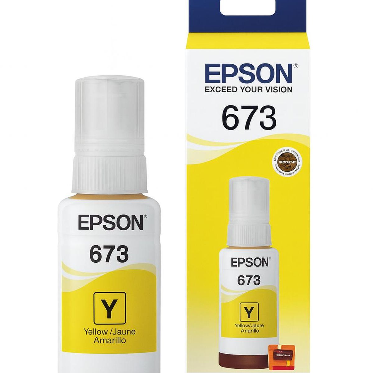 EPSON - Botella de Tinta Epson 673 Yellow Original