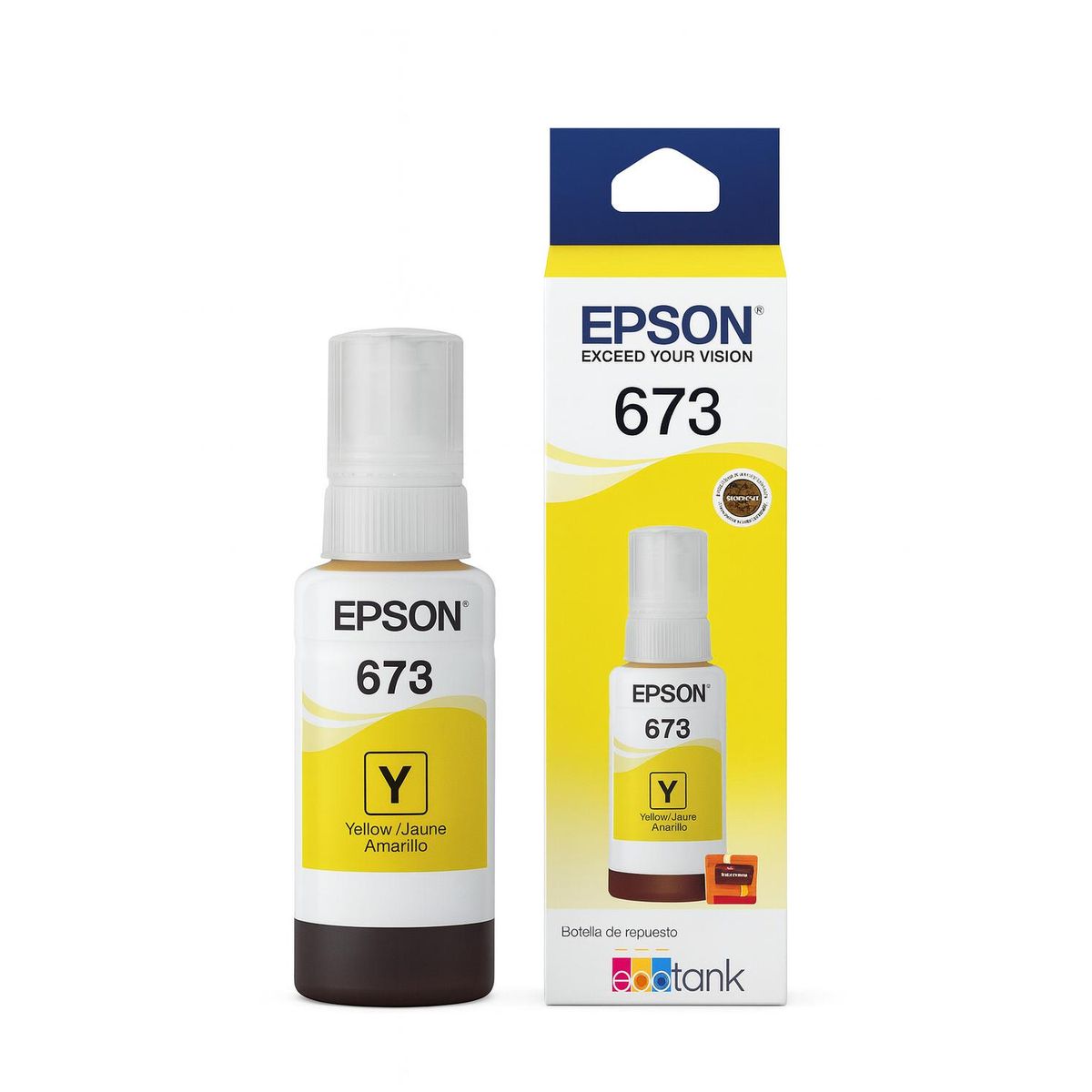 EPSON - Botella de Tinta Epson 673 Yellow Original