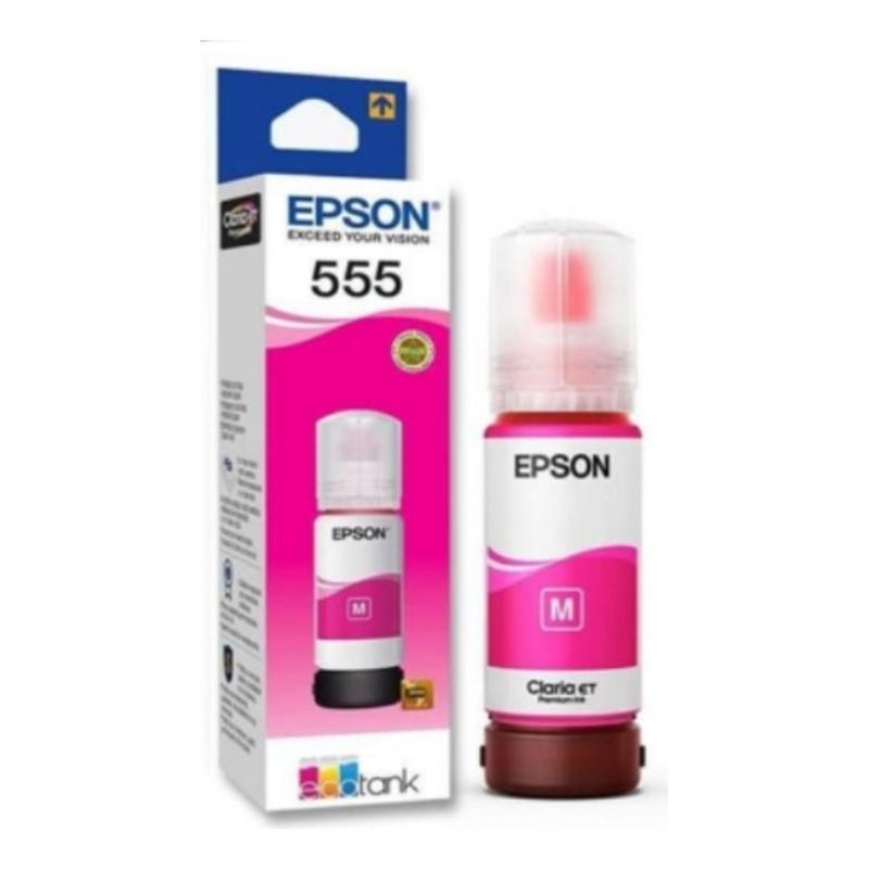 EPSON - Botella de Tinta Epson 555 Magenta Original