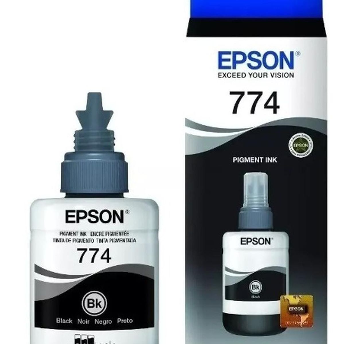 EPSON - Botella de Tinta Epson 774 Negro Original