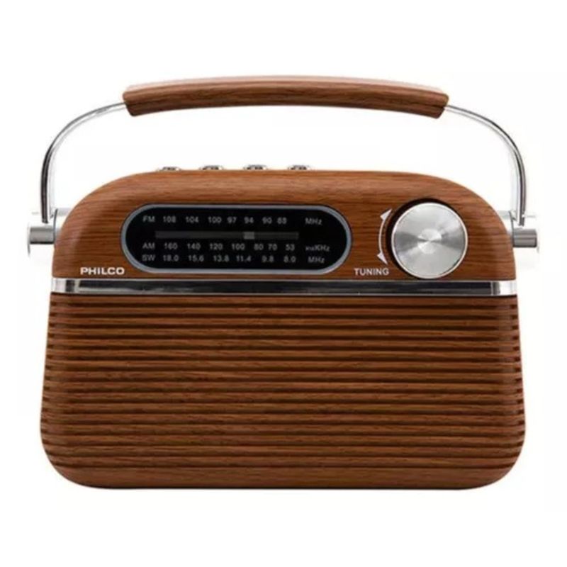 PHILCO - Radio Philco Estilo Vintage Inalámbrica Bt