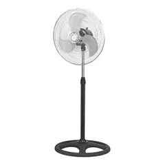IMPORTCLICK - Ventilador Pie Giratorio Aspa Metal 18 - Plateado