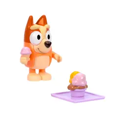 BLUEY - Figuras y playsets Bingo y helado articulados