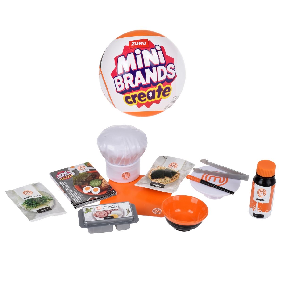 ZURU - BOLA MINI BRANDS CON 5 SORPRESAS MASTER CHEF