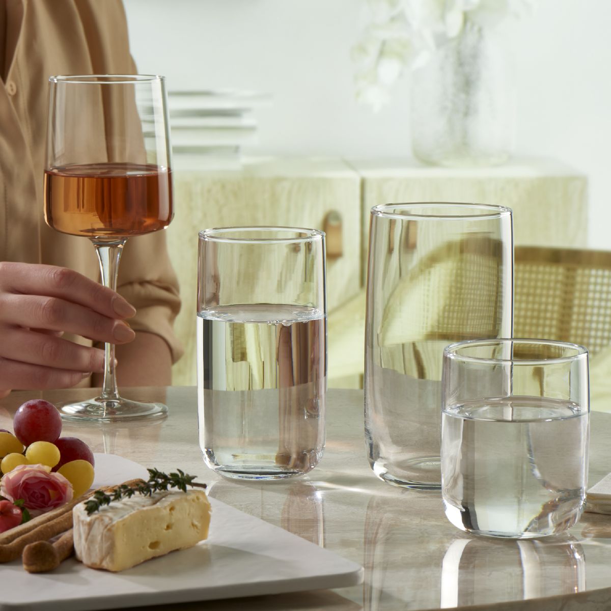 PASABAHCE - SET 2 VASOS REFRESCO 430 CC LINEA ICONIC