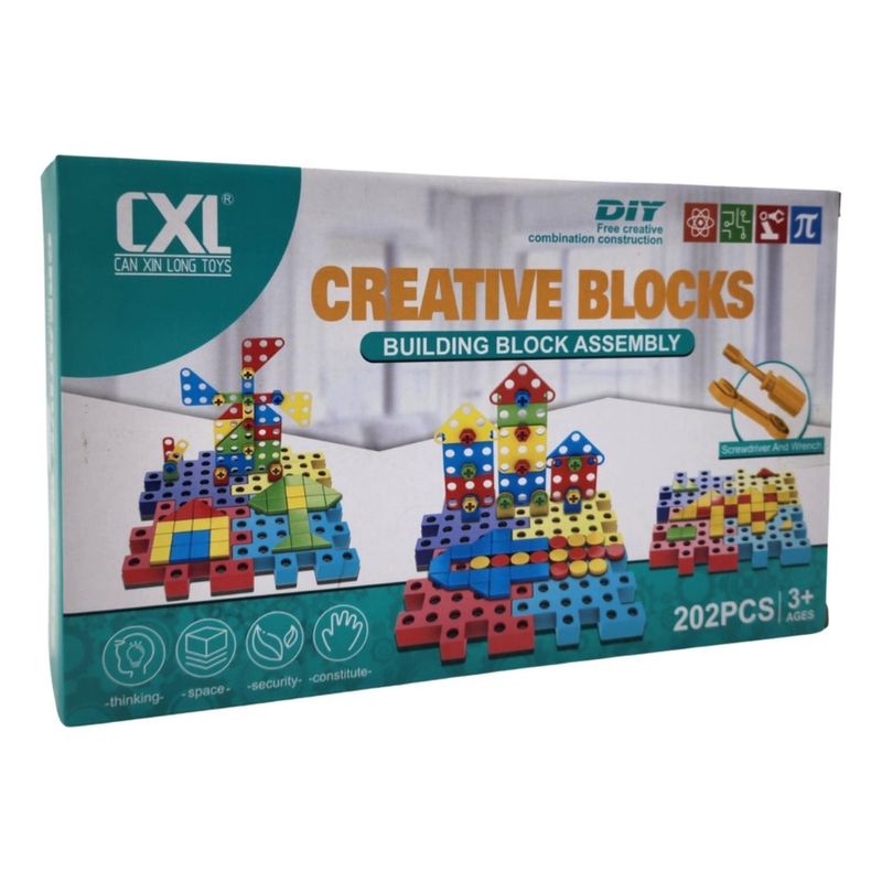GENERICO - Juego De Mesa Engranajes Circuitos Bloques Educativo 202 Pcs