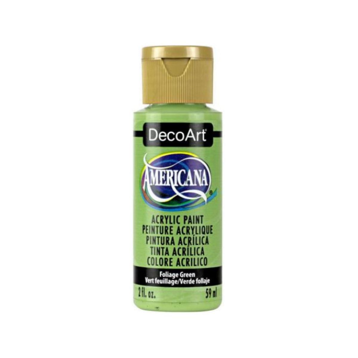 DECOART - Pintura Acrílica DecoArt Foliage Green DA269 Verde Claro 59 ml