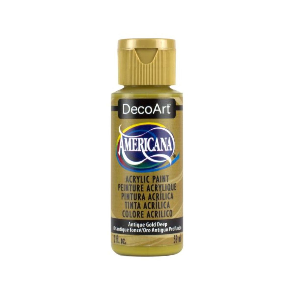DECOART - Pintura Acrílica DecoArt Gold Deep DA146 Verde Claro 59 ml