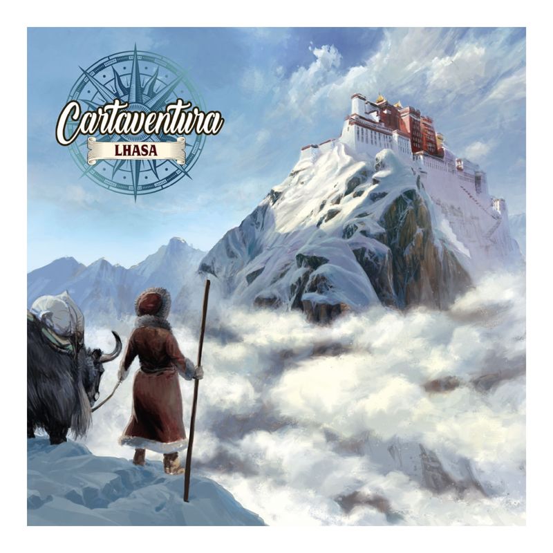 MALDITO GAMES - Cartaventura Lhasa - Juego de mesa