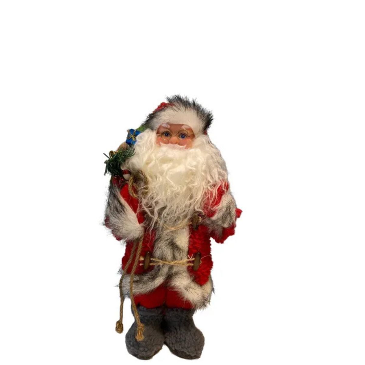 GENERICO - Adorno Viejito Viejo Pascuero 60cm Muñeco Decorativo Navidad Rojo