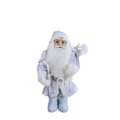 GENERICO - Adorno Viejito Viejo Pascuero 60cm Muñeco Decorativo Navidad Blanco