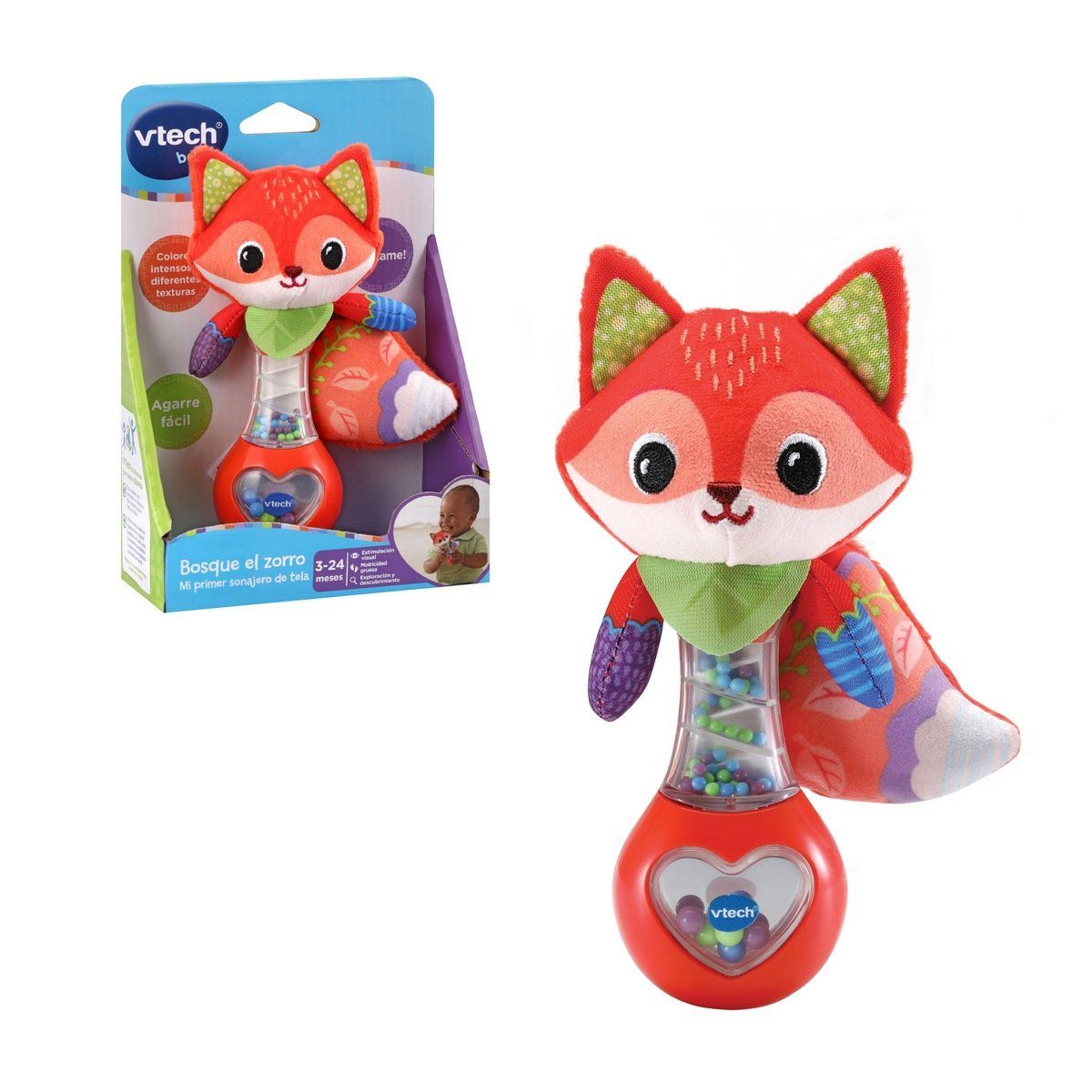 VTECH - Sonajero VTECH Bosque el Zorro para bebé
