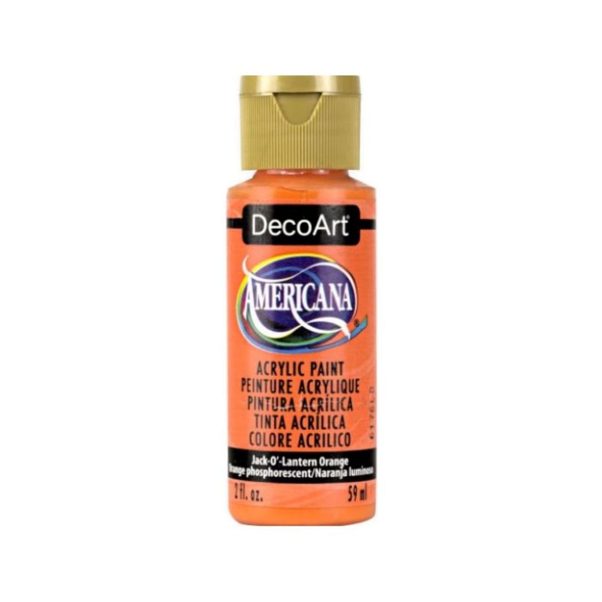 DECOART - Pintura Acrílica DecoArt Jack-O’-Lantern Orange DA229 Naranjo 59 ml