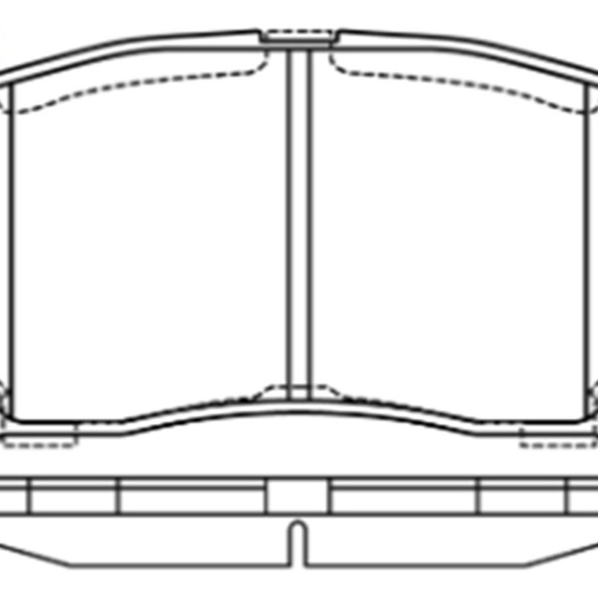 GENERICO - PASTILLA FRENOS MAZDA CX-5  2011 - 2018
