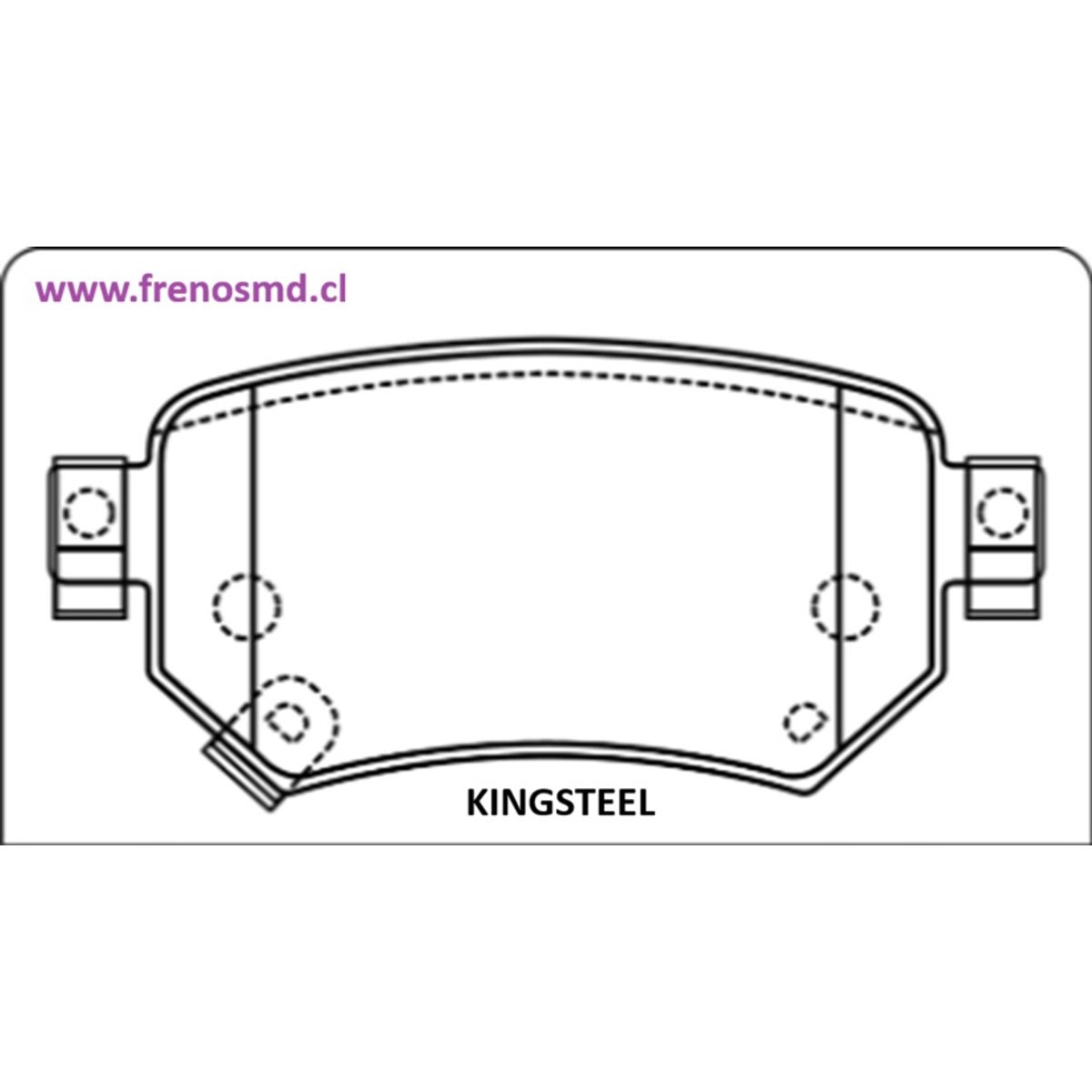 GENERICO - PASTILLA FRENOS MAZDA 6 2015 - 2021